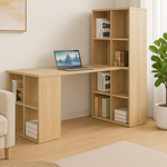 Anchor Multi-functional Office Table with Bookshelf Storage & Compartments Greenlane Gear