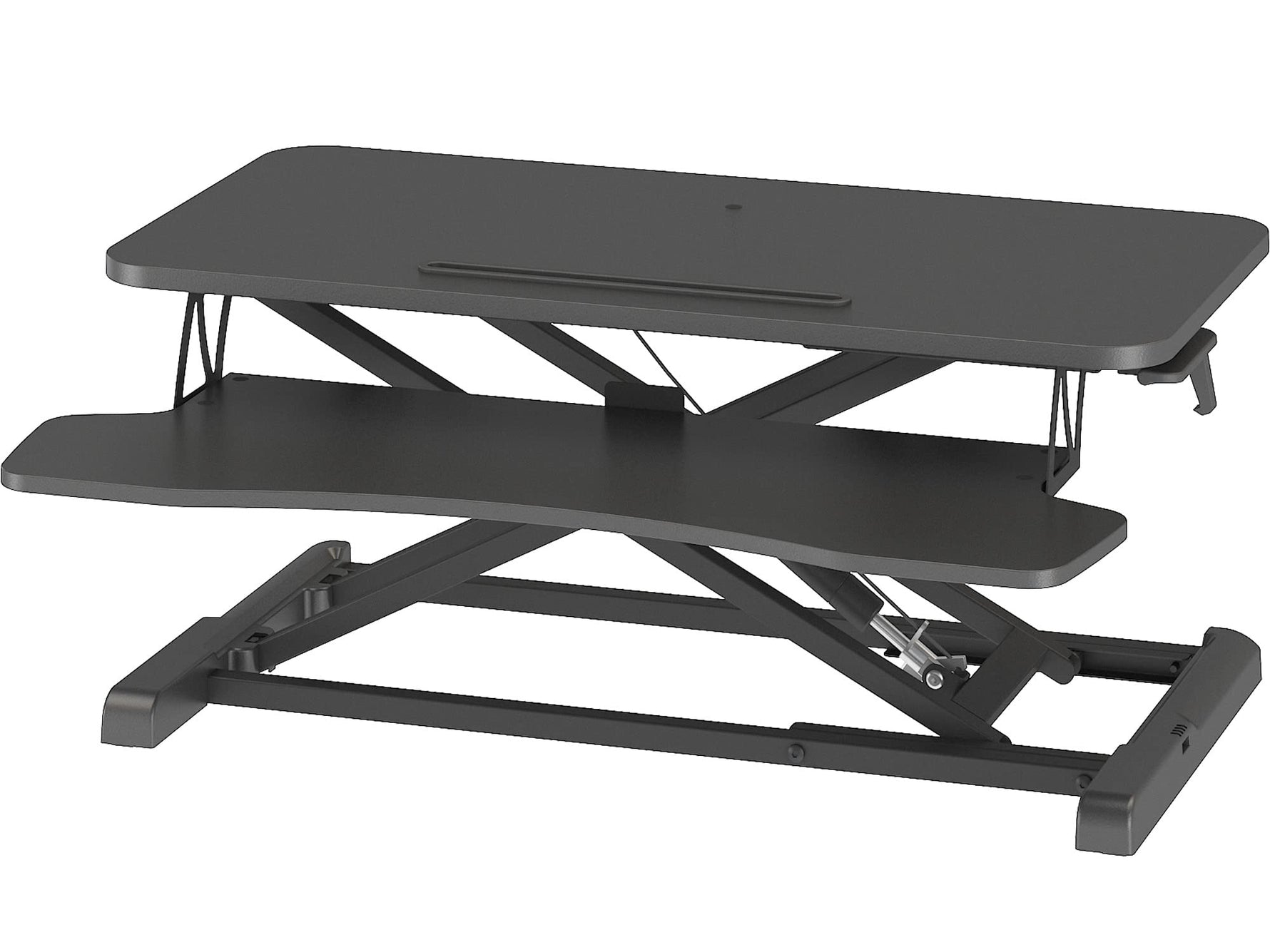 Bontec Dual Tiered Standing Desk Converter Height Adjustable & Ergonomic Greenlane Gear