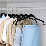 Anchor 20 Non-Slip Velvet Hangers with Metal Clips Flocked Space Saving Greenlane Gear