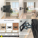 Bontec TV Wall Articulate Mount Bracket 32-84