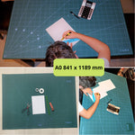 Anchor A0 Size H/Duty Self-Healing Double Sided Rotary Non Slip Cutting Mat Greenlane Gear