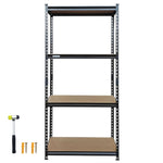 Anchor 4-Tier Boltless Steel Shelving Unit 183x90x45 Heavy Duty Storage Rack Greenlane Gear
