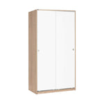 Adore Compact Wardrobe Sliding Doors - Sonoma & White Greenlane Gear
