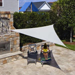 Anchor 3x3 meters Triangle Waterproof Sun Shade Sail Patio Pool Top Cover Greenlane Gear