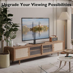 Bontec Swivel Tabletop TV Stand with Bracket 26-55