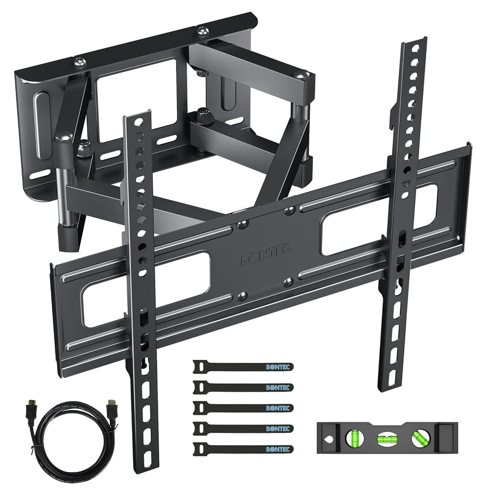 Bontec TV Wall Mount Bracket 23-70" Swivel Tilt Extend Arm HDMI Cable 45Kg Greenlane Gear