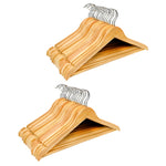 Anchor 40 Premium A Grade Wood Wooden Non-Slip Hangers Hanging Coat Clothes Greenlane Gear