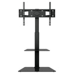 Anchor Home TV Floor Stand with Glass Shelve Base for 37-70 inches flat TV Greenlane Gear