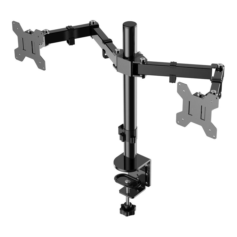 Anchor Dual 27" Monitor Arm Mount Desktop Rotation Tilt Height Adjustable Greenlane Gear