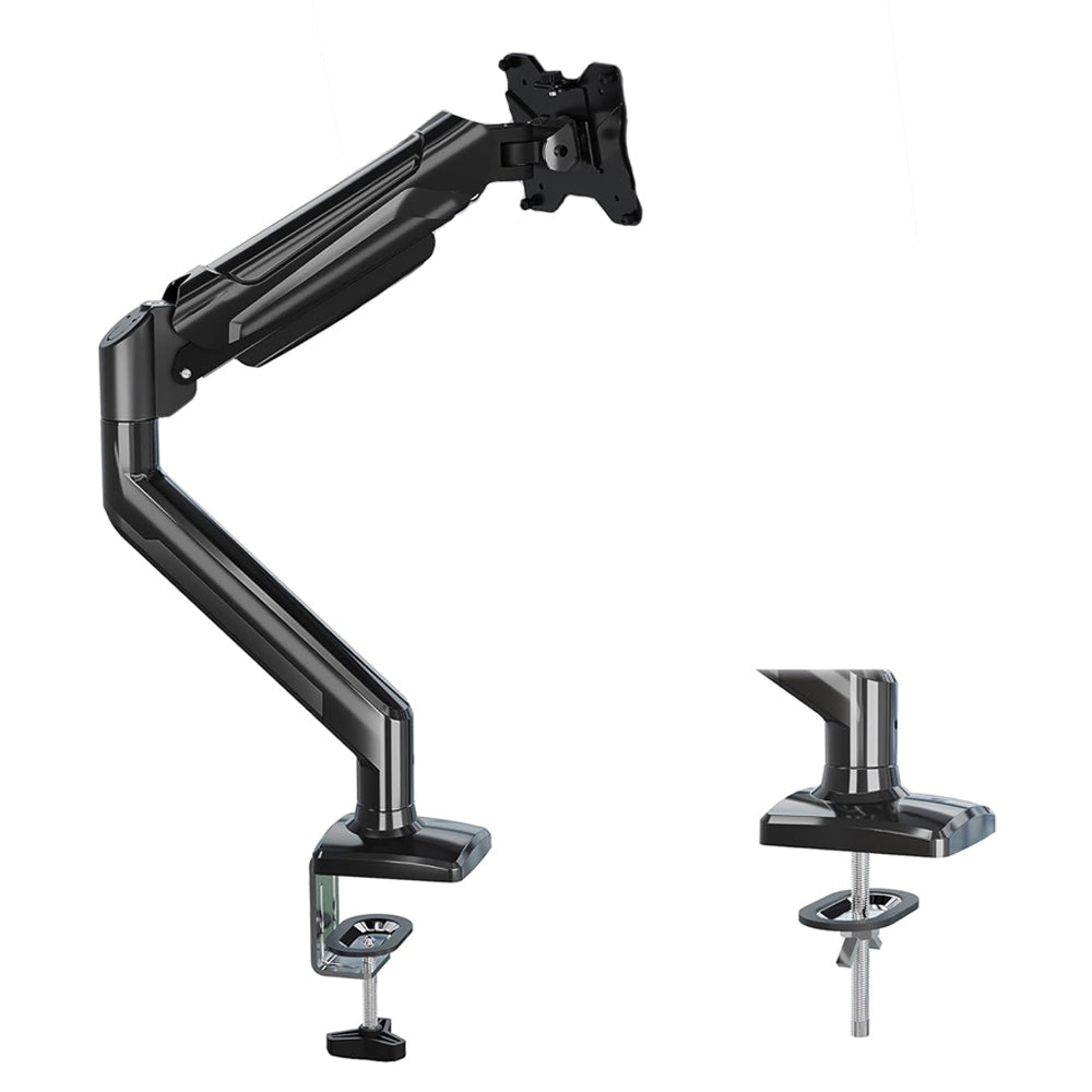 Bontec Monitor Arm Desk Mount 34" No Droop Tilt Swivel Rotate Gas Lift 9Kg Greenlane Gear