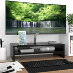 Bontec 2 Tier Table Top Desktop Monitor Computer Stand Riser & Phone Holder Greenlane Gear