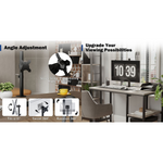 BONTEC Single Monitor Desk Mount for 13-34 Inch Screens Supports up to 10kg Greenlane Gear