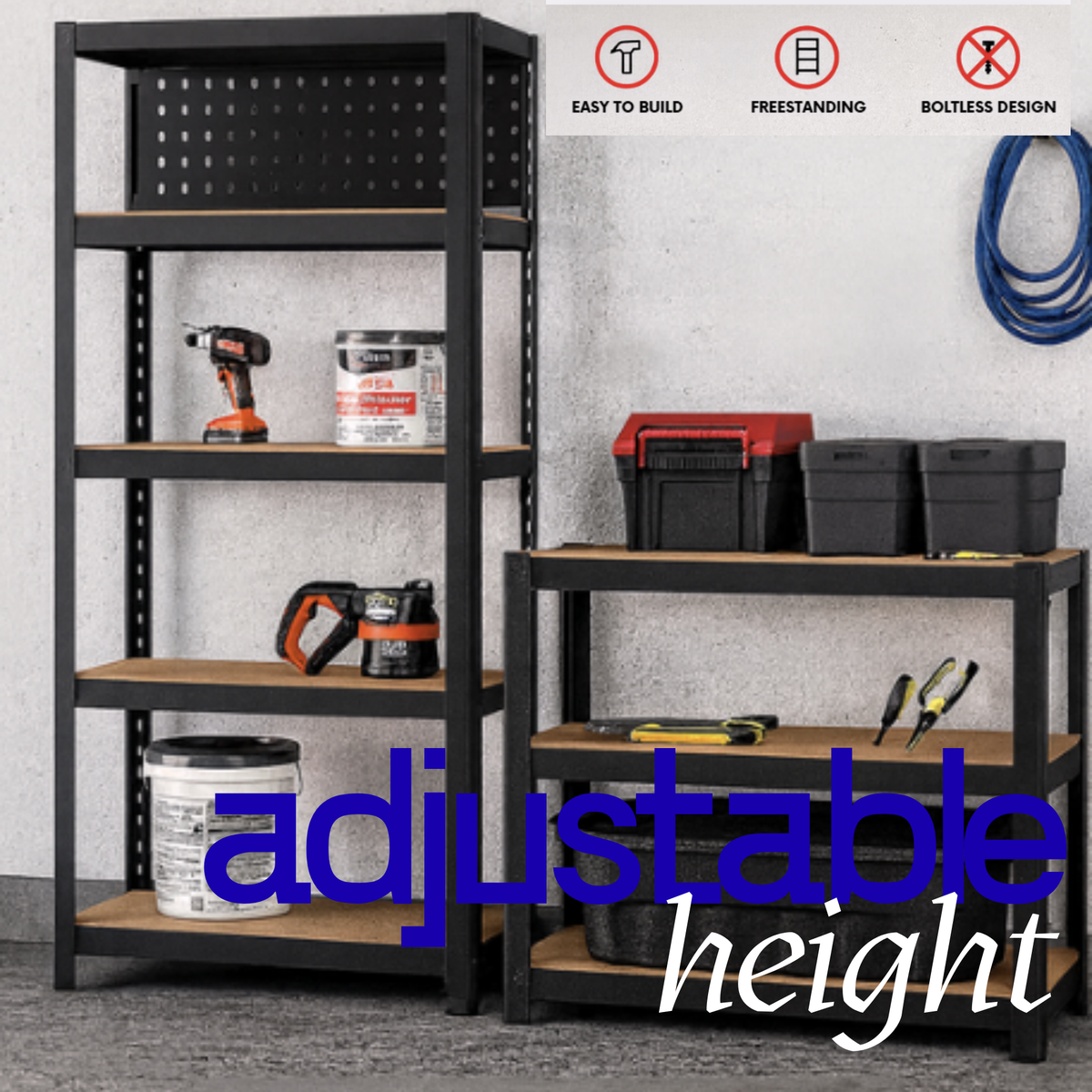 ZZFD-Anchor Racking -Qintai 2x180x90x40 BLK