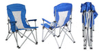 Anchor Foldable Lightweight Aluminum Outdoor Camping Chairs & Cover 120kg Greenlane Gear