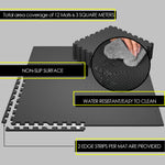 Anchor 12 Interlocking Non-slip Foam Floor Mat Tiles for Gym/Exercise/Home Greenlane Gear