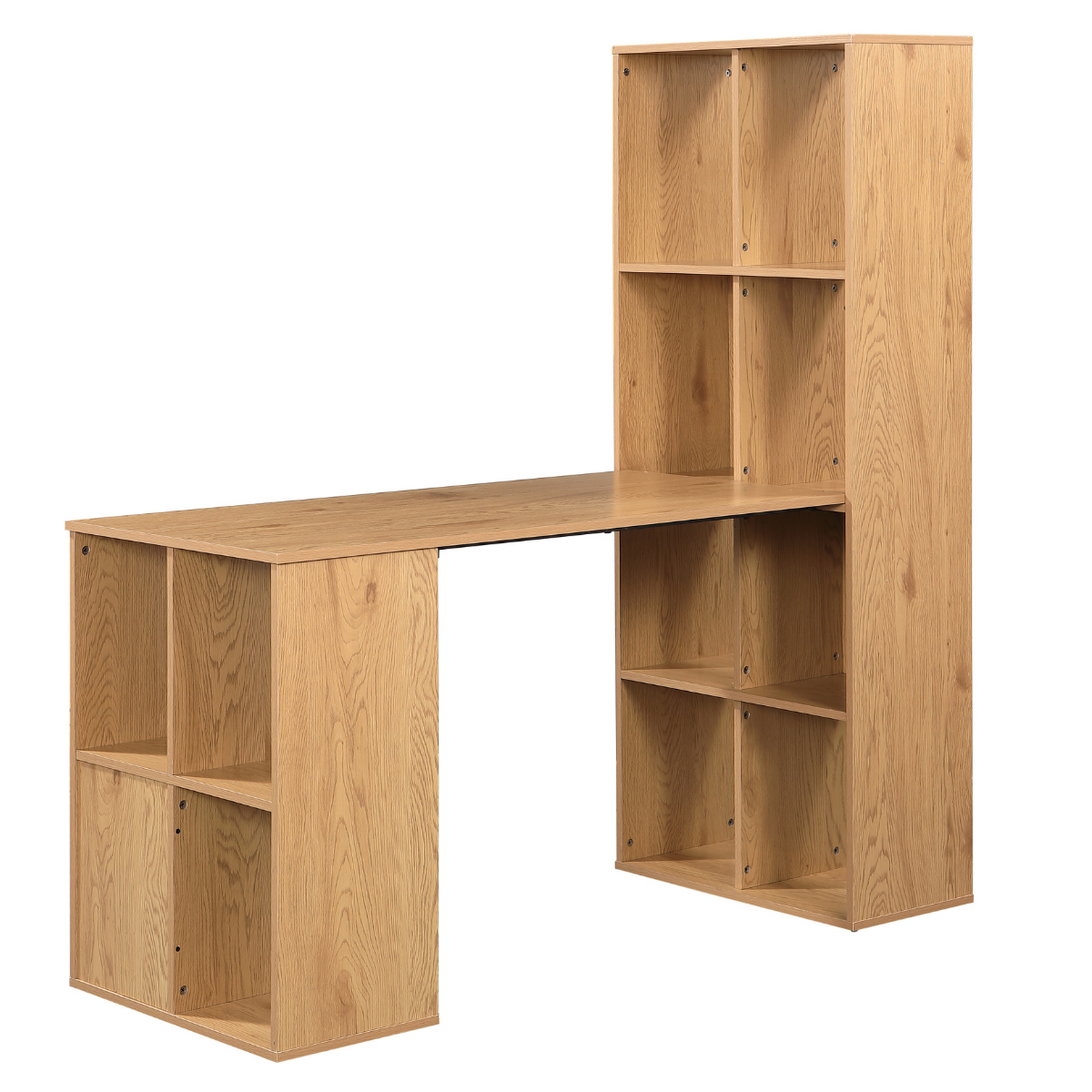 Anchor Multi-functional Office Table with Bookshelf Storage & Compartments Greenlane Gear