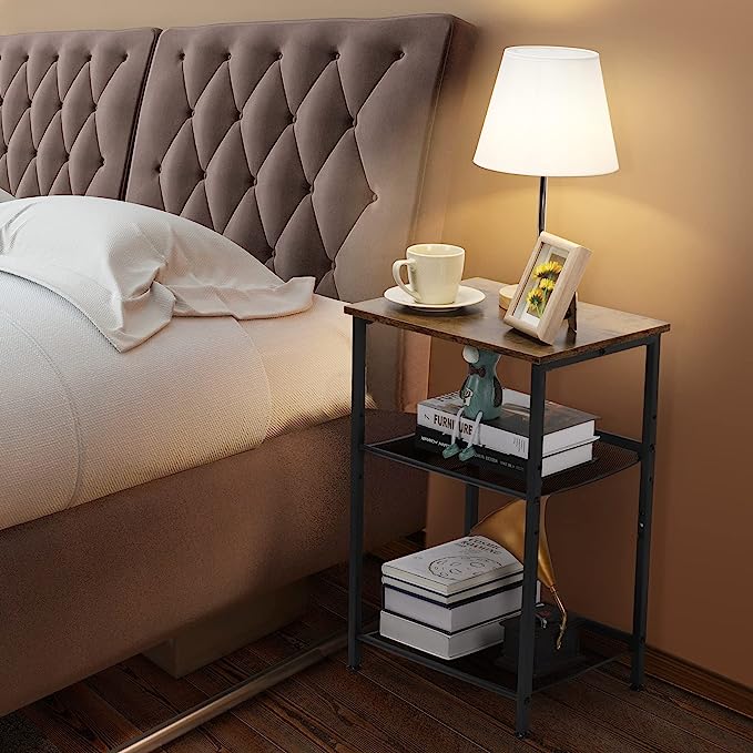 Anchor Set of 2 End Bed Side Nightstand Coffee Magazine Rack Coffee Table Greenlane Gear