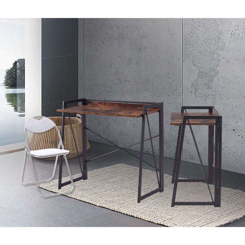 Anchor Home Office Folding Desk & Foldable Folding Chair Greenlane Gear