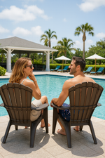 Anchor 2 Outdoor Adirondack Beach Patio Chairs Ergonomic with Armrest Greenlane Gear