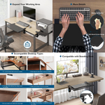 Bontec Desk Extender Tray Table Mount Clamp-On Ergonomic Arm Rest Support Greenlane Gear