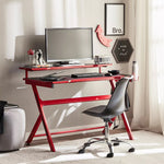 Anchor 2 Tier Computer Gaming Office Desk Table 120x60 Headphone Cup Holder Greenlane Gear