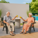 Anchor 2 Outdoor Adirondack Beach Patio Chairs Ergonomic with Armrest Greenlane Gear