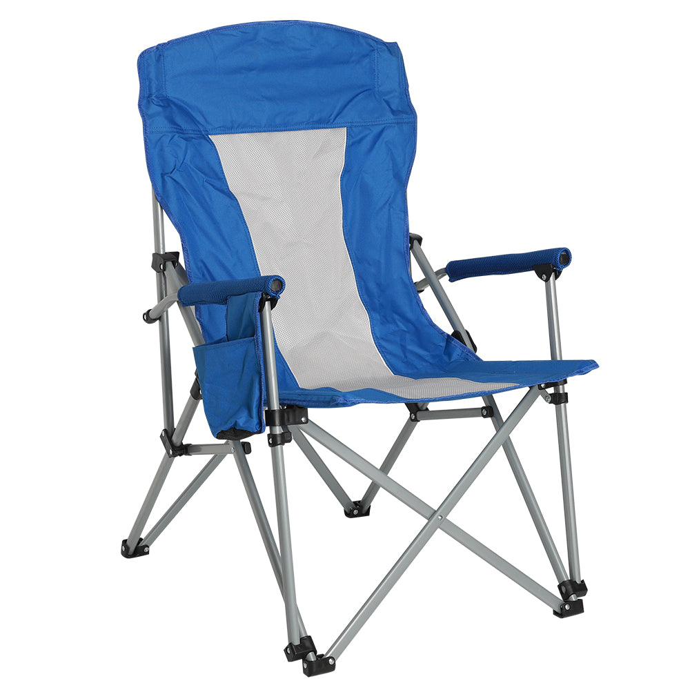 Anchor Foldable Lightweight Aluminum Outdoor Camping Chairs & Cover 120kg Greenlane Gear