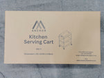 Anchor Vintage Kitchen Serving Trolley with Removable Tray & Storage Cart Greenlane Gear