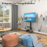 Bontec 2 Tier Universal Floor TV Stand 30-70" Tempered Glass Vesa 600x400mm Greenlane Gear
