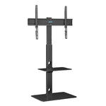 Bontec 2 Tier Universal Floor TV Stand 30-70" Tempered Glass Vesa 600x400mm Greenlane Gear